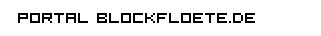 Portal blockfloete.de